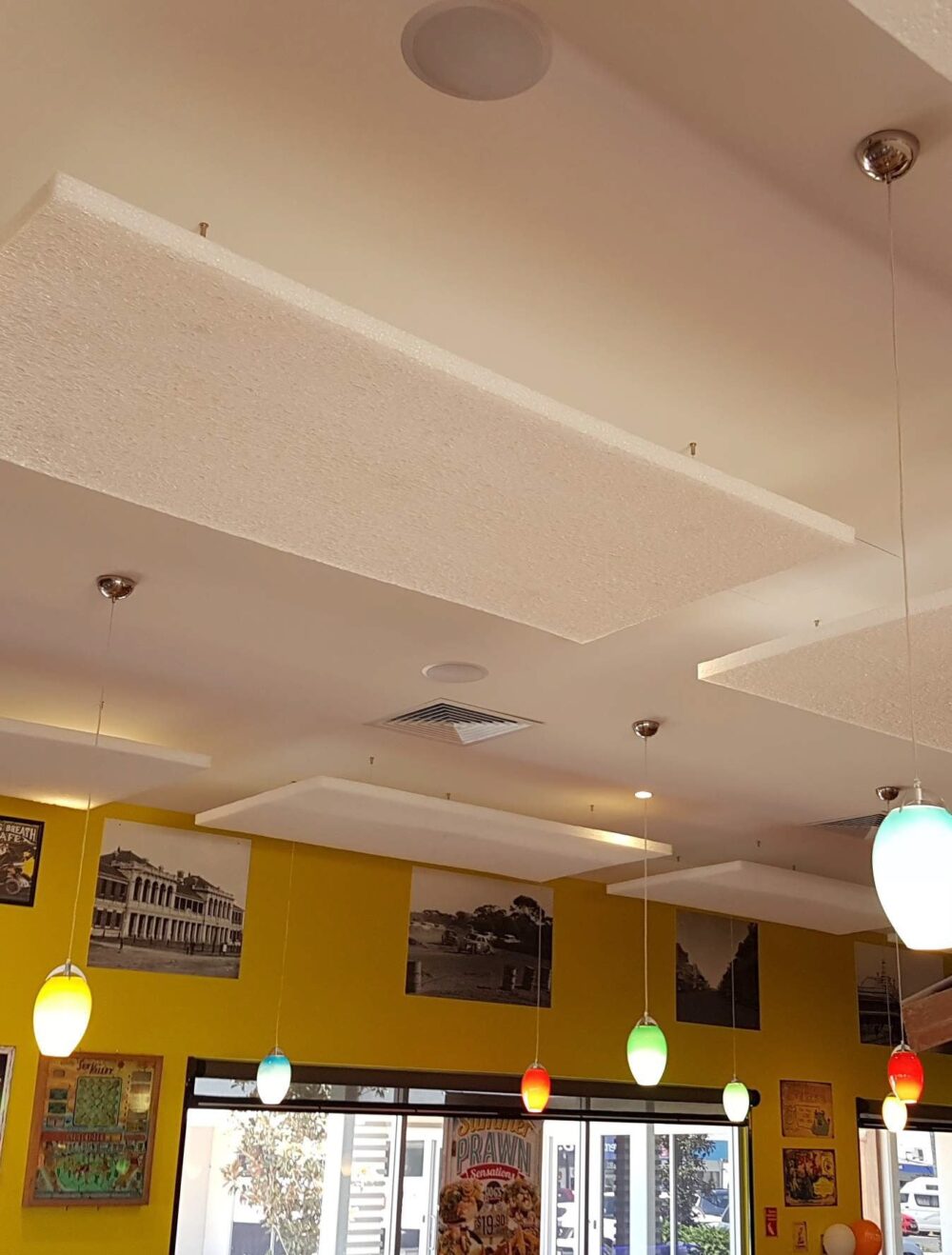 Acoustics for Classroom/Restaurant Noise - APAGAR SIOPI- Waterproof Acoustic Panels & Fire Retardant