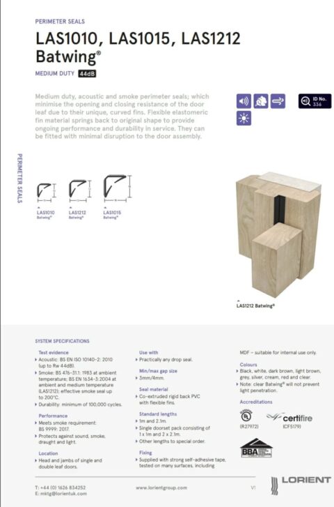 Door Corner Seals, Brand- Lorient-sets Of 5 Pcs 